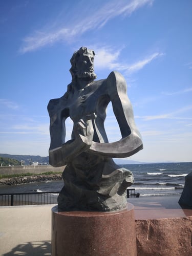 Sculpture of Willliam Adams in Ito.