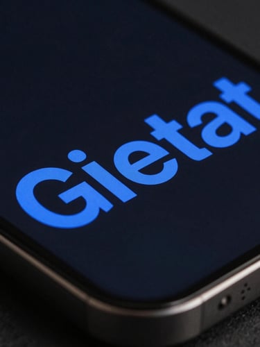 Extreme close-up of a dark-mode mobile UI screen, sharp technical sans-serif typography, vibrant cobalt blue accents, low-key studio lighting on brushed aluminum.