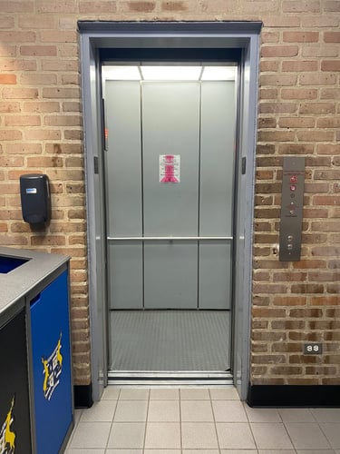 Lovett Toaster's only elevator