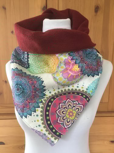cache cou écharpe artisanal