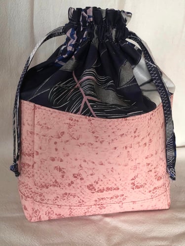 Trousse de toilette artisanale