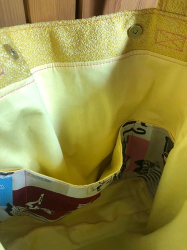 fermoir sac cabas deux magnets