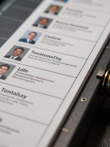 Macro close-up of a high-fidelity lease pipeline interface mockup, displaying active real estate negotiations and tenant lead cards under sharp technical grid lines, lit by hard direct architectural light.