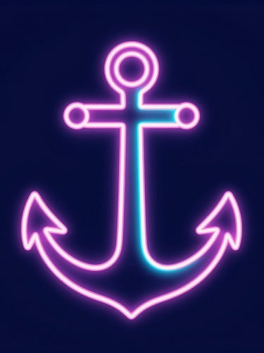 Macro crop of a clean vector wireframe on a glowing screen, bright pink and cyan anchor points, deep midnight blue backdrop, high contrast, 8k