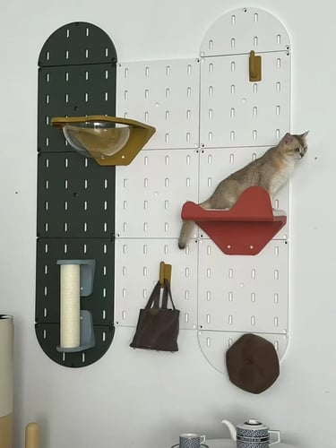 Pet-friendly outdoor living space with comfortable furniture, cozy atmosphere and stylish Scandinavian-inspired design.