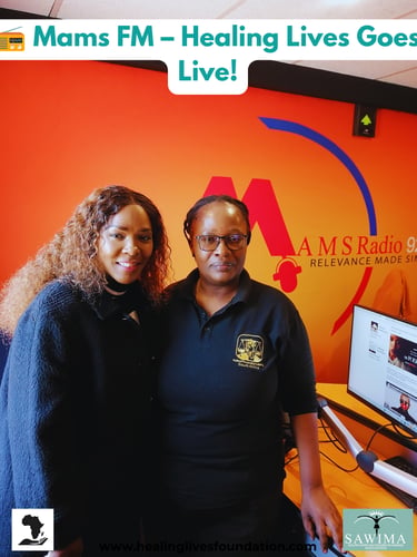 Healing Lives went live