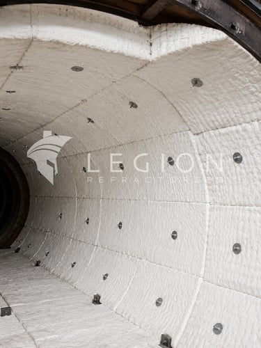 ceramic fiber insulation installation