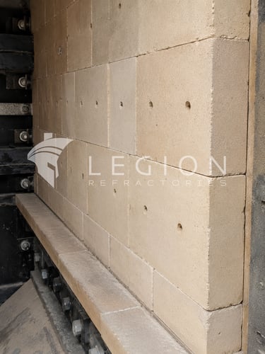refractory insulation bricks installation