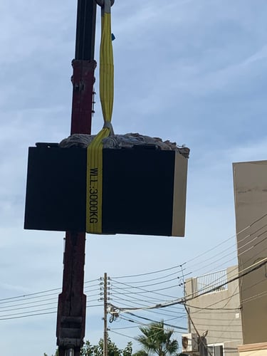 Delivery of heavy safe Malta