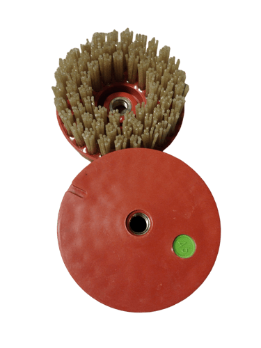 brosse à vieillir ronde diamant
