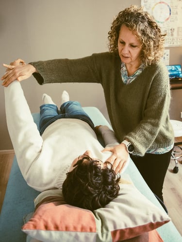 Test musculaire - Photo de Tom