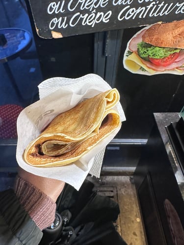 crepe in Paris