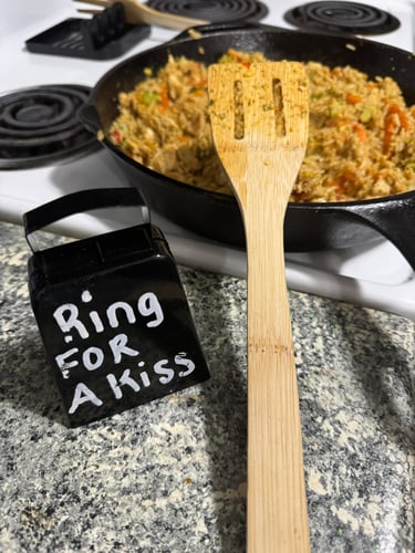 Chicken friend rice
