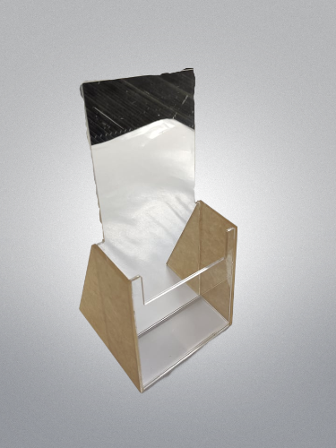 Acrylic Brochure Display in Portrait Setup