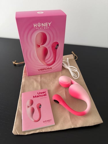 The Honey Play Box Vibrosa pleasure toy.
