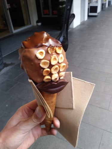 Fancy Auckland Ice cream cone
