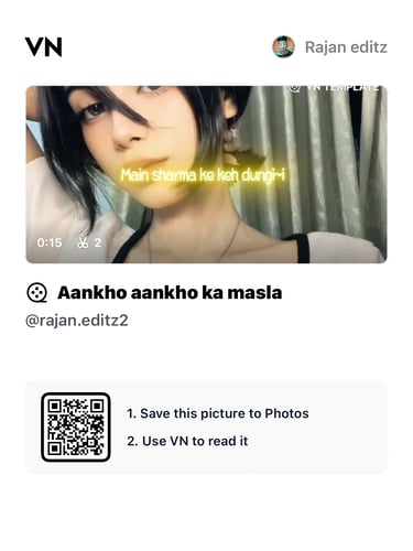 Aankho Aankho Ka Masla VN Code