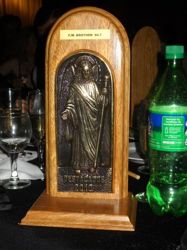 trofeo de Fm Brother 88.1 de Rafaela
