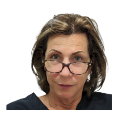 a client with great eyebrows