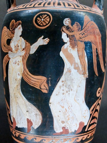 Amphore en céramique originaire de Campanie, 330 av. J.-C.