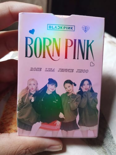 Kit de photocards LOMO BLACKPINK com desconto na Shopee — produtos K-pop colecionáveis e exclusivos