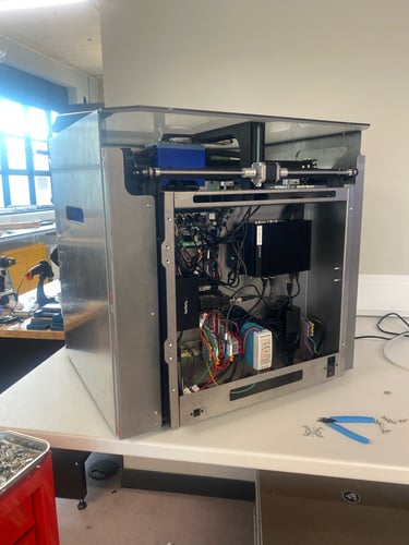 Senturion acoustic battery scanner