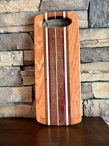 Cherry, Sappele, Hard Maple, Purple Heart