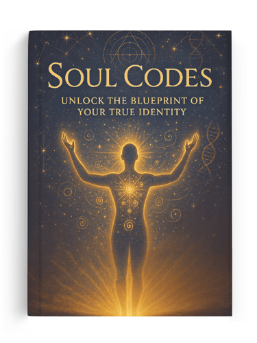 Soul Codes PLR ebook cover – spiritual alignment guide with private label rights, instant download