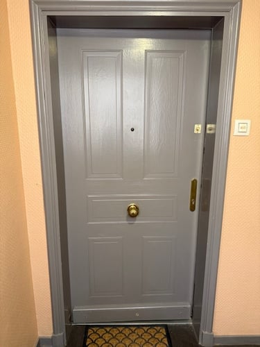 Porte blindée