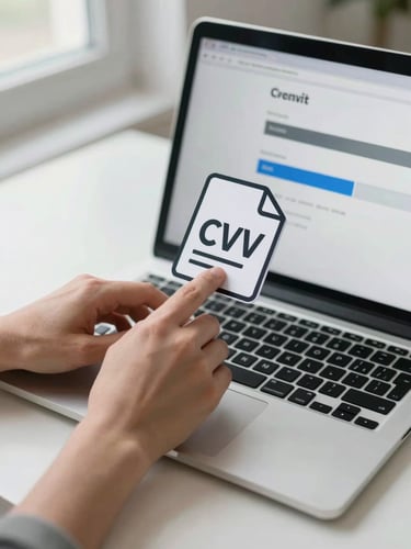 Overhead close-up of hands dragging a CSV file icon onto a laptop screen, import progress bar visible on screen, bright window light from the left, clean white desk surface