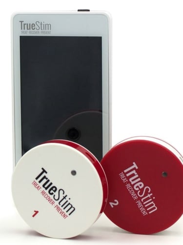TrueStim hand held device with wireless connectivity
