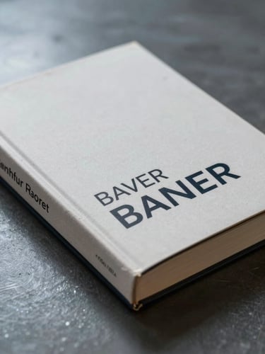 Close-up of a hardcover business book resting on a dark steel-grey surface, cool north-facing studio light raking across the cover to reveal texture, title typography crisp and legible, minimal dark background, no people