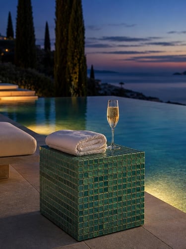 cubo gresite artesanal ps-59 Reviglass exterior Costa Blanca