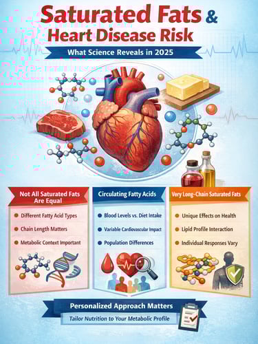 Is Saturated Fat Still Linked to Heart Disease? What 2025 Science Says