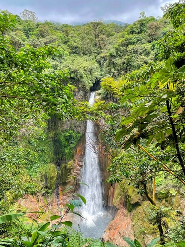 Catarata del Toro View from Top