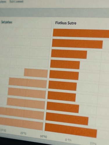 Gritty documentary-style macro shot of a real analytics dashboard, high-contrast harsh lighting, deep shadows, warm orange accents, 35mm film grain