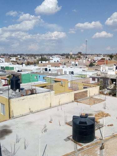 San Luis Potosí una vista desde una colonia en San Luis 