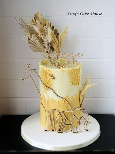 1st Birthday Cake for Oswestry customer