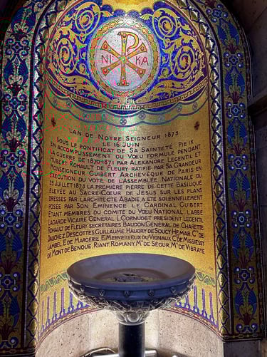 Basilique du Sacre Coeur de Montmartre