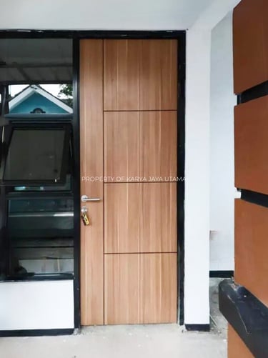 Pintu SWP lapisan HPL untuk rumah tinggal