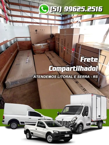 frete compartilhado