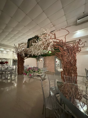 Salón de eventos exótico