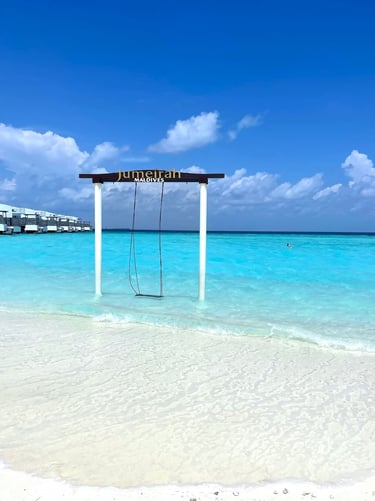 Jumeirah Olhahali Island Maldives swing