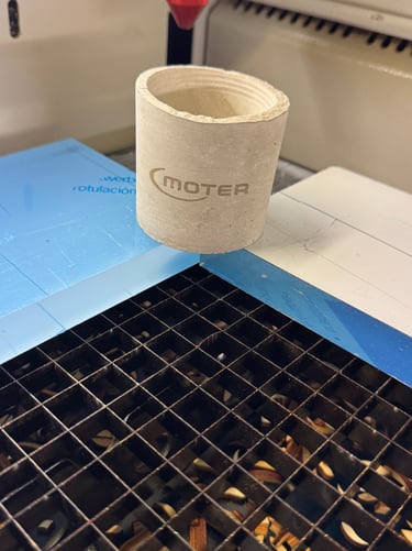 Gravure Laser béton ciment