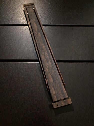 Touche Basse Multiscale (34" - 35.5") - radius 16" - Ziricote