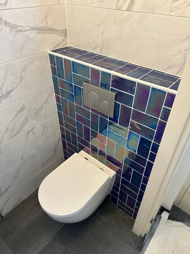 Toilet renovatie - Tegelzetbedrijf Kant Giessen
