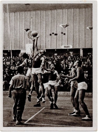 1952 Helsinki Olympics Basketball Cards