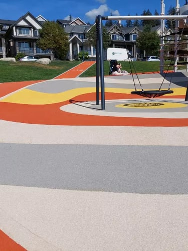 FirstBase playground safety surfacing