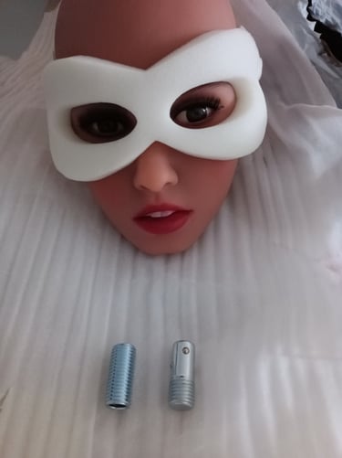 visage poupee silicone adulte taille reelle