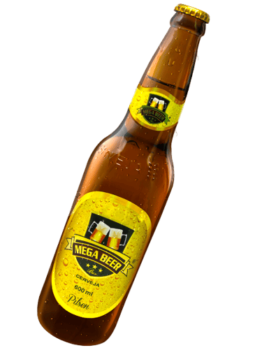 Cerveja Mega Beer Pilsen